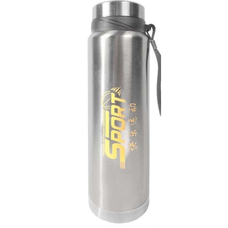 ⁦مطرة SPORT معدن  سعة 800 ملل مع مصفاة⁩ - الصورة ⁦1⁩