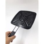 ⁦حماصة يد معدن اسود مربع⁩ - الصورة ⁦2⁩