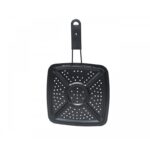 ⁦حماصة يد معدن اسود مربع⁩ - الصورة ⁦3⁩