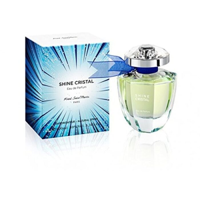 ⁦kristal saint martin shine crystal 100ml EDP For Women⁩ - الصورة ⁦3⁩