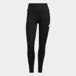 ⁦adidas Womens' Techfit 7/8 HEAT.RDY Tights - Black- بنطلون اديداس تيك فيت 7/8 للنساء لون اسود⁩ - الصورة ⁦3⁩