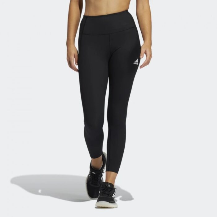 ⁦adidas Womens' Techfit 7/8 HEAT.RDY Tights - Black- بنطلون اديداس تيك فيت 7/8 للنساء لون اسود⁩ - الصورة ⁦5⁩