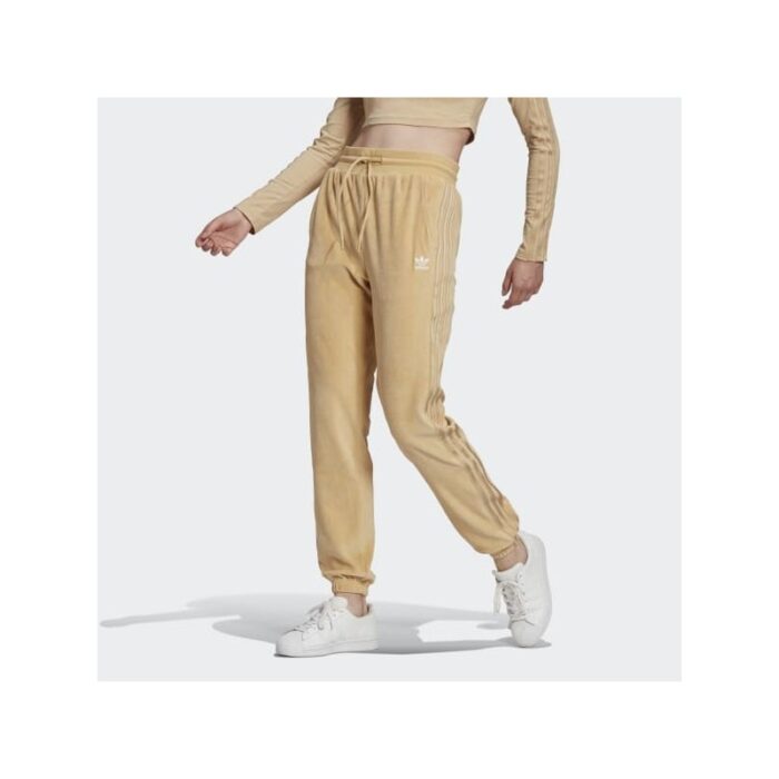 ⁦adidas Womens' Slim Joggers - Beige- بنطلون اديداس سليم للنساء لون بيج‏⁩ - الصورة ⁦5⁩