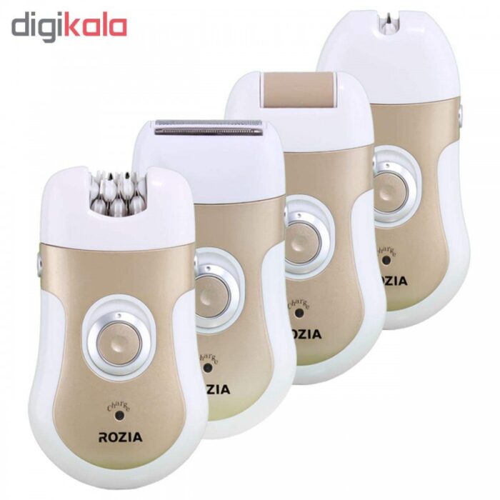 ⁦ماكينة إزالة الشعر للنساء تعمل بالشحن من ROZIA⁩ - الصورة ⁦2⁩