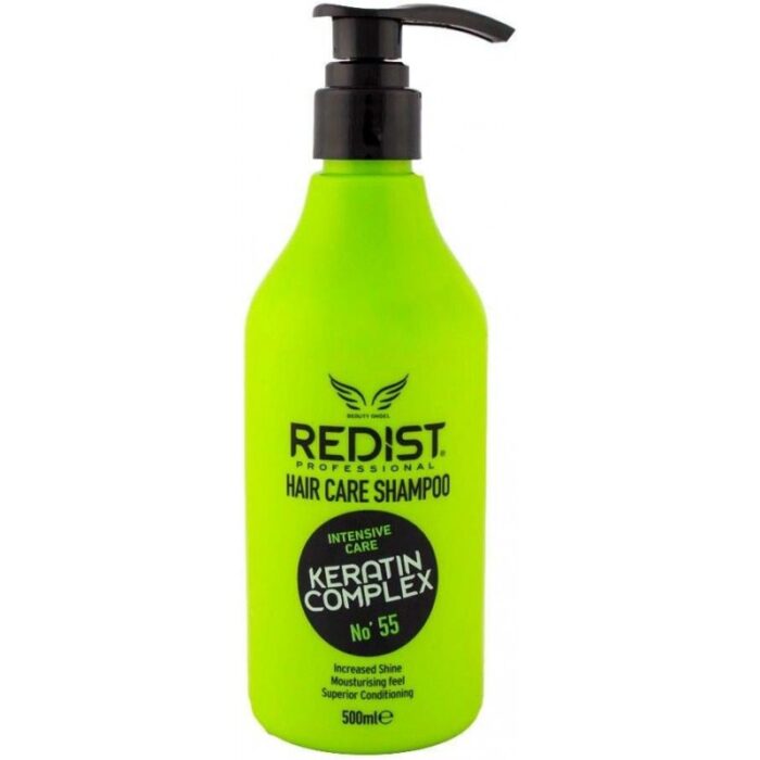 ⁦REDIST hair care shampoo keratin complex-شامبو كيراتين بدون املاح حجم ٥٠٠مل⁩ - الصورة ⁦5⁩