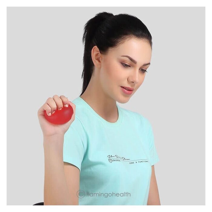 ⁦Flamingo Premium Silicon Stress Exer. Ball Medium⁩ - الصورة ⁦1⁩