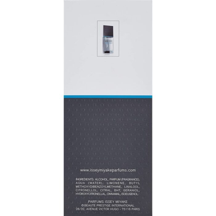 ⁦عطر لاو دي ايسي بيور هوم سبورت من ايسي مياكي للرجال سعة 100 مل - L'eau D'issey Pour Homme Sport EDT By ISSEY MIYAKE 100ml⁩ - الصورة ⁦4⁩