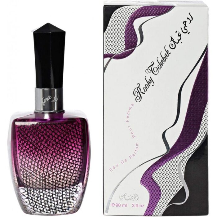 ⁦عطر روحي تحبك 90مل او دي بيرفيوم للنساء من الرصاصي⁩ - الصورة ⁦3⁩