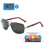 ⁦نظارة شمسية عدسة بوليرايد بيضاوية مع كرت فحص الأصلية⁩ - الصورة ⁦4⁩