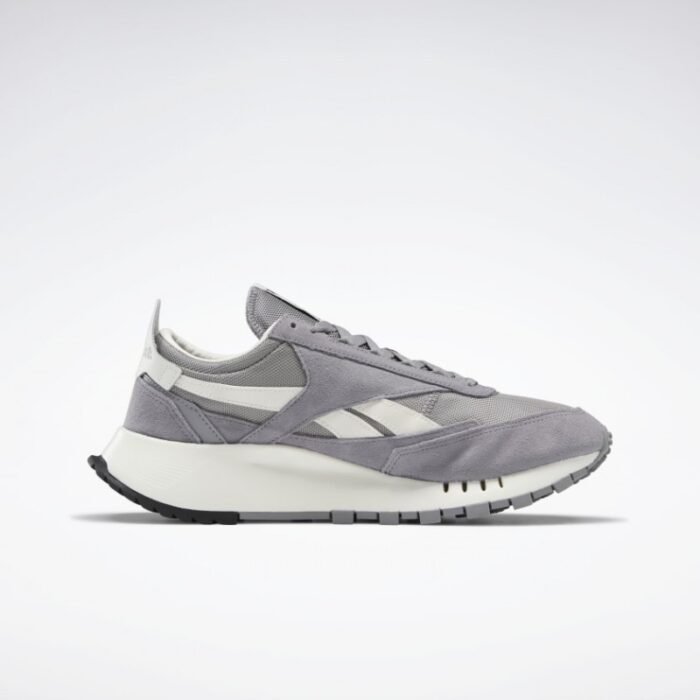 ⁦حذاء ريبوك كلاسيد ليذر ليجانسي لون رمادي - Reebok Classic Leather Legacy Shoes - Gray⁩ - الصورة ⁦3⁩