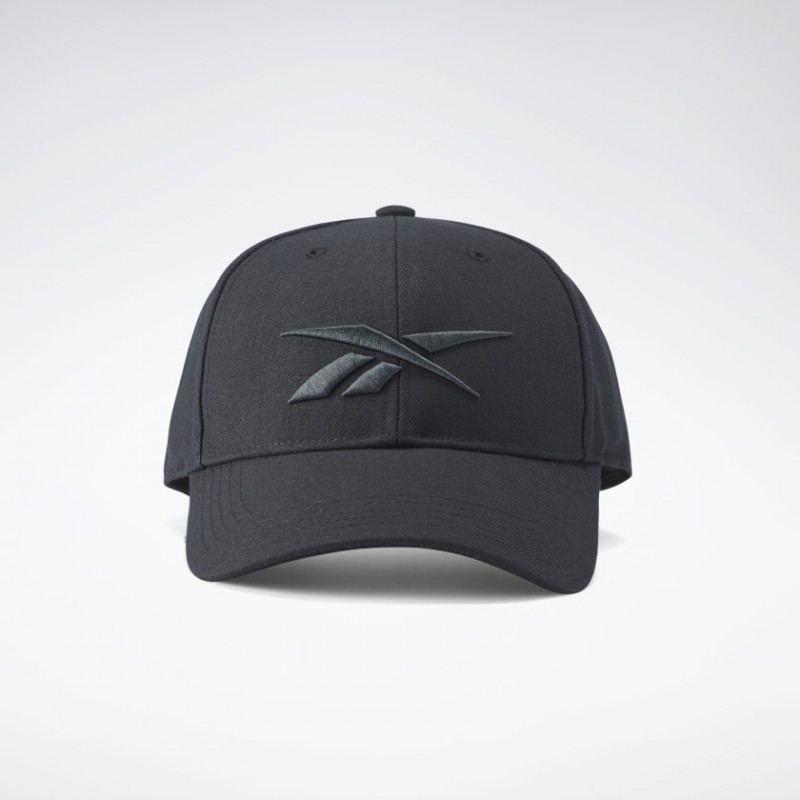 ⁦Reebok Unisex United By Fitness (UBF) Baseball Cap  - طاقية ريبوك بيسبول للجنسين لون أسود⁩ - الصورة ⁦1⁩