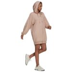 ⁦adidas 2000 Luxe Hoodie Dress - Beige⁩ - الصورة ⁦7⁩