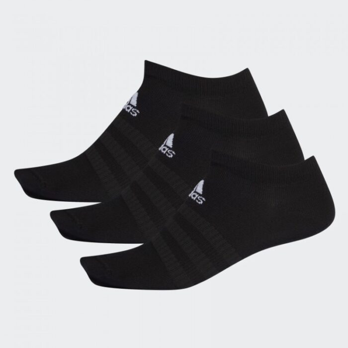 10301318_67db0802a95b0 adidas Unisex' Low-Cut Socks (3 Pairs)- Black- جوارب اديداس لو كت للجنسين لون اسود - الصورة 1