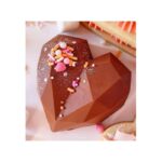 قالب سيليكون شكل  القلب الماسي