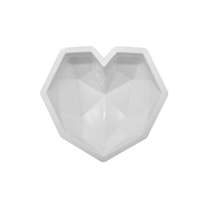 ⁦قالب سيليكون شكل  القلب الماسي⁩ - الصورة ⁦2⁩