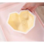 ⁦قالب سيليكون شكل  القلب الماسي⁩ - الصورة ⁦4⁩
