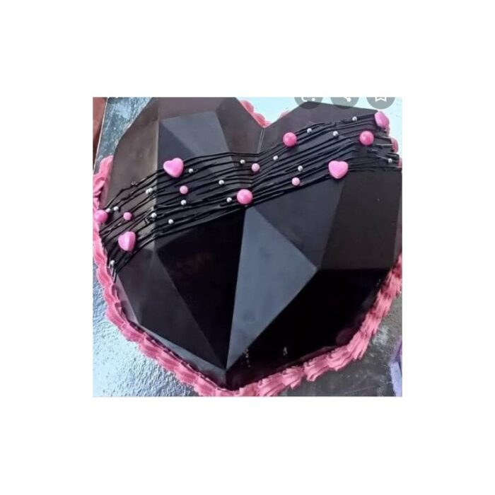 ⁦قالب سيليكون شكل  القلب الماسي⁩ - الصورة ⁦12⁩