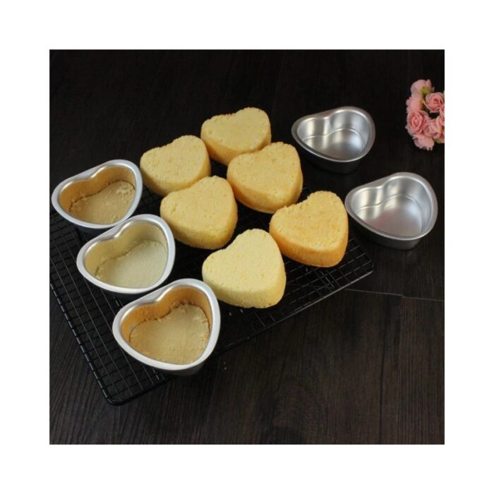 ⁦قالب كيك ألمنيوم بقاعدة متحركة حجم صغير⁩ - الصورة ⁦2⁩