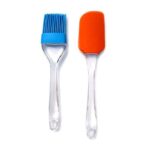 ⁦طقم فرشاة وسباتولا سيليكون - حسب اللون المتوفر في المخازن⁩ - الصورة ⁦5⁩