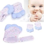 ⁦كفوف عضاضات اطفال ازرق عدد 1⁩ - الصورة ⁦2⁩