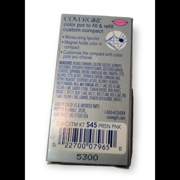 ⁦COVERGIRL MAGNETIC COLOR POT REFILL LIP COLOR PARISIAN PINK 545⁩ - الصورة ⁦4⁩