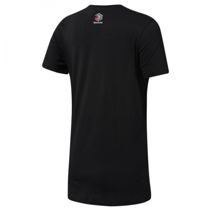 10301623_67db08d93e14f تيشيرت ريبوك كلاسيك لوجو برينتد للنساء لون أسود - Reebok Women's Classics Logo Printed Short Sleeve T-Shirt- Black - الصورة 1