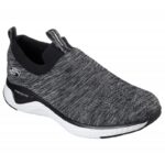 Skechers Men's Solar Fuse Shoes  - حذاء سكيتشرز سولار فيوز للرجال لون رمادي وأسود