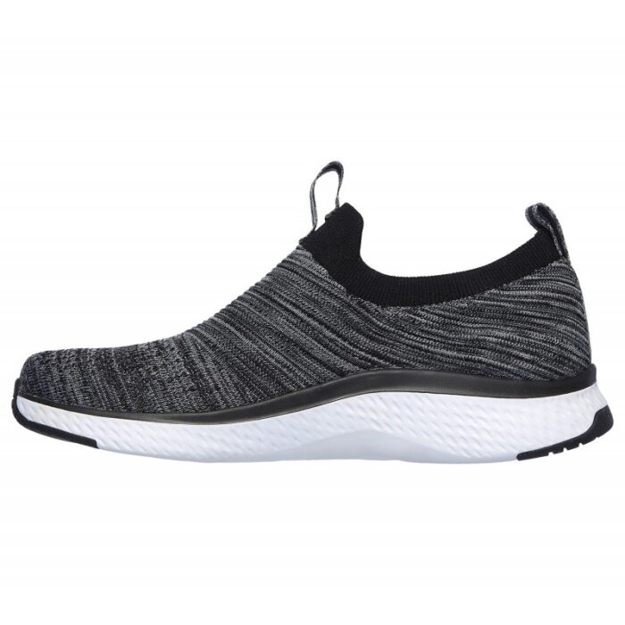 ⁦Skechers Men's Solar Fuse Shoes  - حذاء سكيتشرز سولار فيوز للرجال لون رمادي وأسود⁩ - الصورة ⁦5⁩