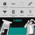 ⁦ماكينة حلاقة رجالية تعمل بالشحن موديل V030 من VGR⁩ - الصورة ⁦3⁩