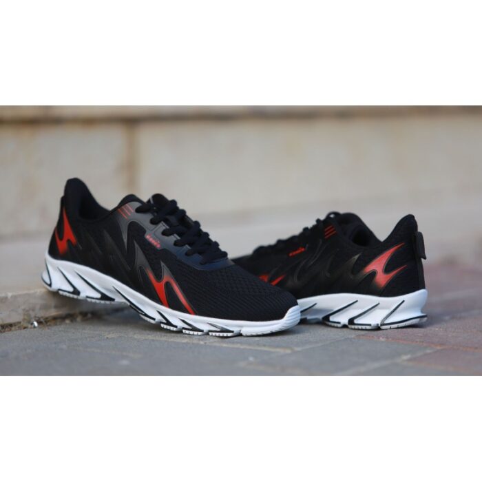 ⁦حذاء ديادورا لوتيم 1 للرجال لون أسود وأبيض - Diadora Men's LOTEM 1 Shoes⁩ - الصورة ⁦2⁩