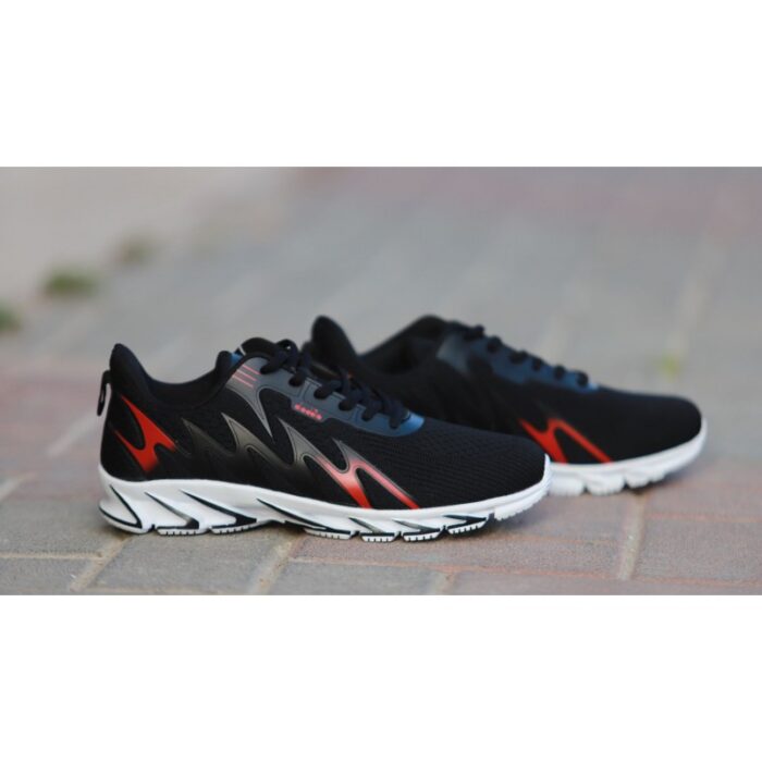 ⁦حذاء ديادورا لوتيم 1 للرجال لون أسود وأبيض - Diadora Men's LOTEM 1 Shoes⁩ - الصورة ⁦5⁩