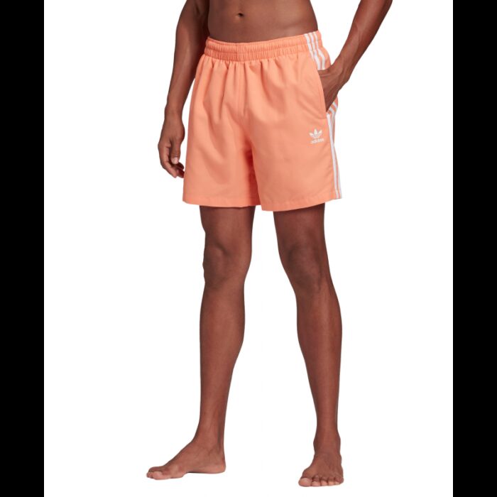 ⁦adidas 3 Stripe Swim Short⁩ - الصورة ⁦7⁩