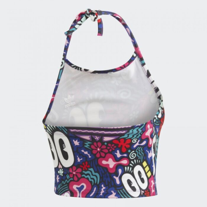 ⁦adidas Womens' Cropped Tank Top- توب تانك اديداس كروبد للنساء بألوان متعددة⁩ - الصورة ⁦2⁩