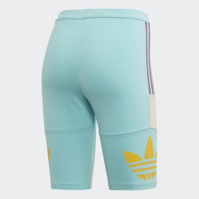 ⁦adidas Womens' Cycling Shorts - Green⁩ - الصورة ⁦2⁩