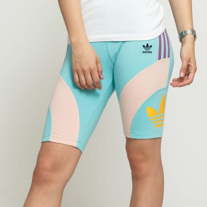 ⁦adidas Womens' Cycling Shorts - Green⁩ - الصورة ⁦3⁩