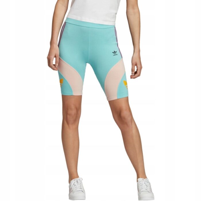 ⁦adidas Womens' Cycling Shorts - Green⁩ - الصورة ⁦4⁩