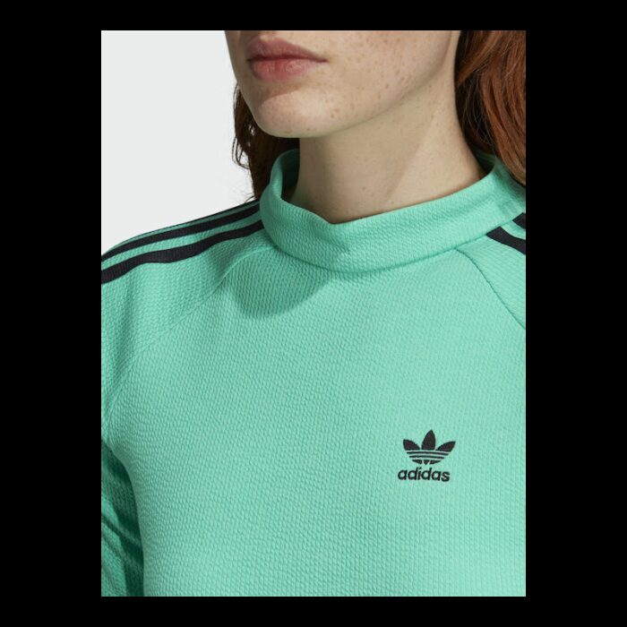 ⁦adidas Womens' Dress - Green- فستان اديداس للنساء لون اخضر⁩ - الصورة ⁦5⁩