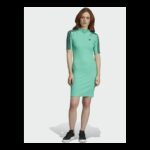 ⁦adidas Womens' Dress - Green- فستان اديداس للنساء لون اخضر⁩ - الصورة ⁦7⁩