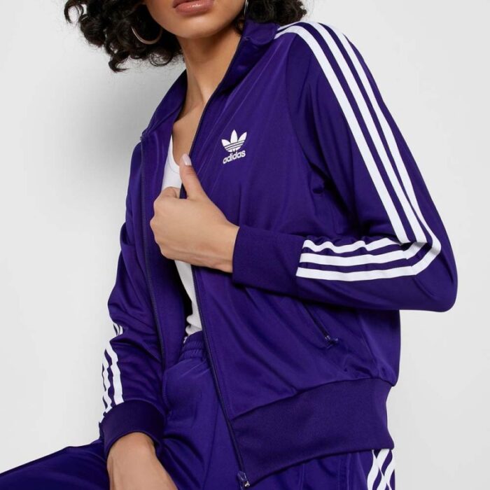 10302940_67db0afd38f98 adidas Womens' Originals Firebird Track Jacket Blue- جاكيت اديداس اورجينال فيربرايد للرجال لون بنفسجي - الصورة 1
