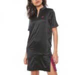 ⁦adidas Women's Originals Leoflage Tee Dress- فستان اديداس اورجينال ليوفاج للنساء لون اسود⁩ - الصورة ⁦2⁩
