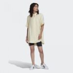 ⁦adidas Satin Dress - Yellow⁩ - الصورة ⁦3⁩