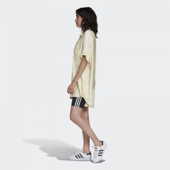 ⁦adidas Satin Dress - Yellow⁩ - الصورة ⁦4⁩