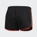⁦adidas Womens' 3-Stripes Shorts- شورت اديداس بتصميم ثلاث خطوط للنساء لون أسود⁩ - الصورة ⁦3⁩