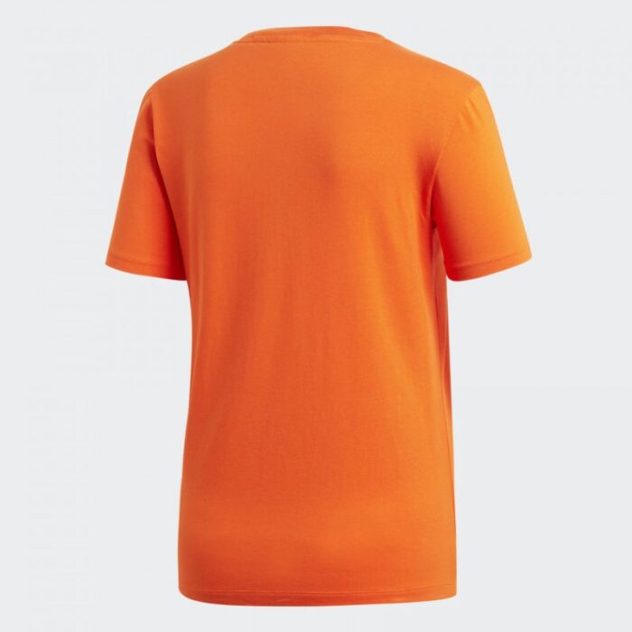 ⁦adidas Womens' Trefoil Tee - تيشيرت اديداس تريفول للنساء لون برتقالي⁩ - الصورة ⁦2⁩
