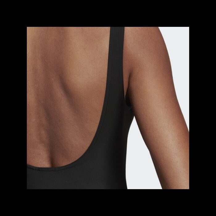 ⁦adidas Women’s Originals Trefoil Swimsuit – Black- مايوه اديداس تريفول للنساء لون أسود⁩ - الصورة ⁦9⁩