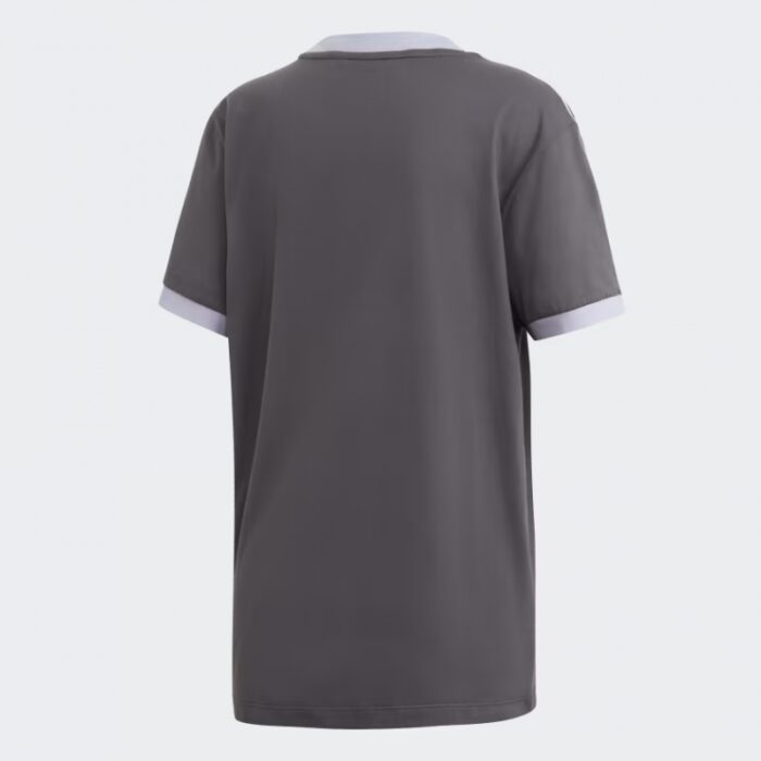 ⁦adidas Womens' Originals Tee - Grey- تيشيرت اديداس اورجينال للنساء لون رمادي⁩ - الصورة ⁦4⁩