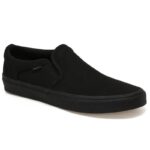 Vans Men's Asher Slipper Shoes - حذاء فانز آشر بدون رباط للرجال لون أسود
