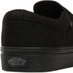 ⁦Vans Men's Asher Slipper Shoes - حذاء فانز آشر بدون رباط للرجال لون أسود⁩ - الصورة ⁦4⁩