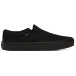 ⁦Vans Men's Asher Slipper Shoes - حذاء فانز آشر بدون رباط للرجال لون أسود⁩ - الصورة ⁦5⁩