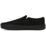 ⁦Vans Men's Asher Slipper Shoes - حذاء فانز آشر بدون رباط للرجال لون أسود⁩ - الصورة ⁦6⁩